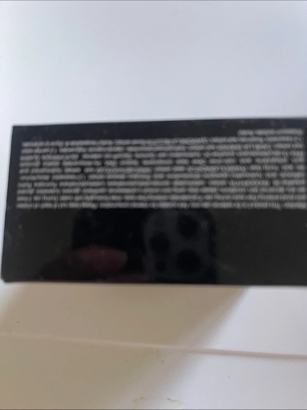 CHANEL Black & Gold Night Eye Mask Set